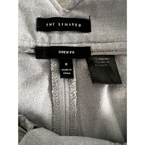 The Limited Women Drew Fit Flat Front Bermuda Shorts Gray Size‎ 8 - Picture 4 of 4